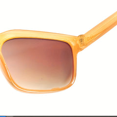 Vintage Square Aviator Sunglasses Anti-Squeeze Case