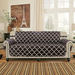 Geometric Pattern Sofa Slipcover Non slip Sofa Cover Furniture Protector