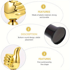 Golden Thumb Trophy Plastic Award Trophies For Sports
