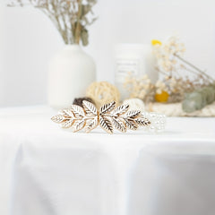 Faux Pearl Stretch Curtain Tieback for Home Decor