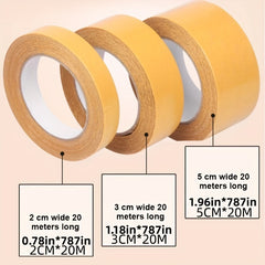 20M Sticky Double Sided Adhesive Tape for Carpet Leather Wall & Floor Fixing
