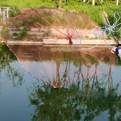 Hand Throwing Fishing Net for Sea Creek River Freshwater