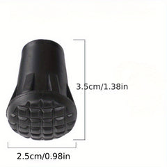 Trekking Pole Tip Hiking Stick Protective Cover Non-slip Foot Pad
