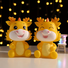 Creative Silicone Piggy Bank Dragon Decoration Dragon Year Gift