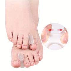 Soft Gel Toe Separators for Overlapping Toes Bunions Big Toe Alignment
