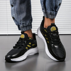 Thick Sole Running Shoes Shock Absorption Outdoor Sneakers