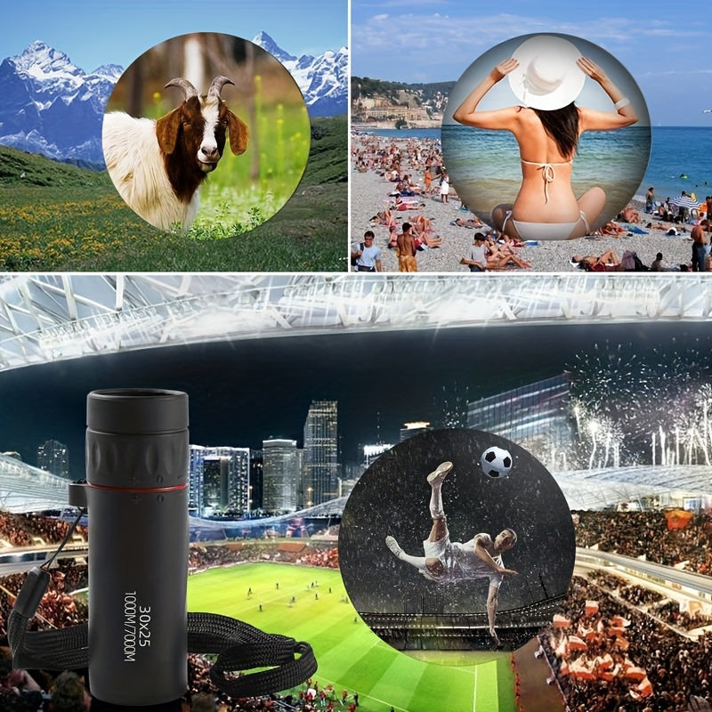 30x25 Monocular Telescope Bird Watching Sightseeing