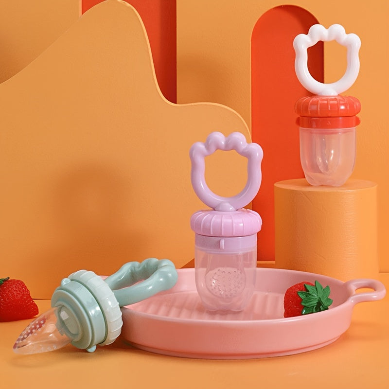 Baby Silicone Mesh Bag for Fruit & Vegetable Eating, Cat Claw Shape Pacifier