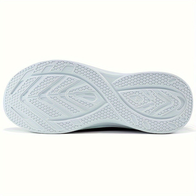 Women's Gradient Thick Sole Running Shoes Lightweight Shock Absorption