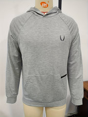 Men's Graphic Print Hoodie with Kangaroo Pocket