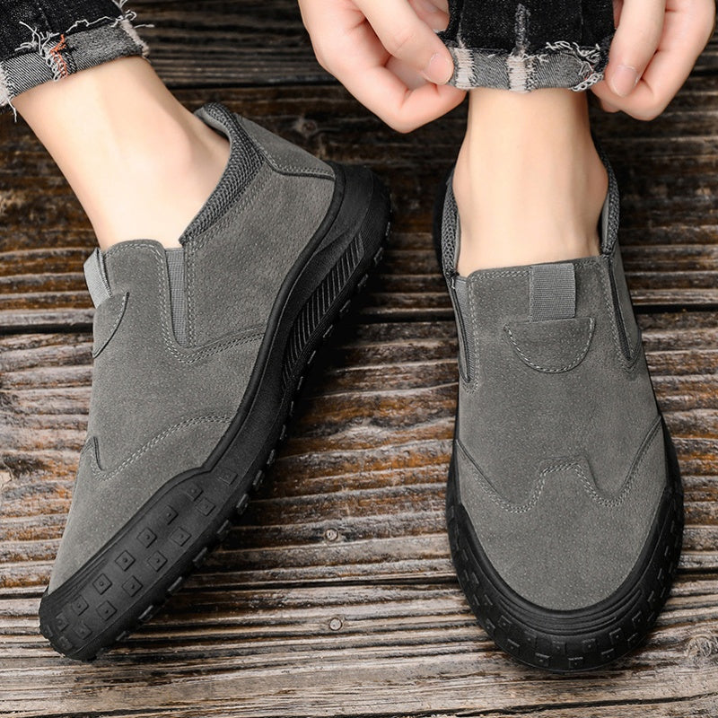 Men's Loafer Shoes Padded Collar Non slip Slip On Shoes Spring Summer