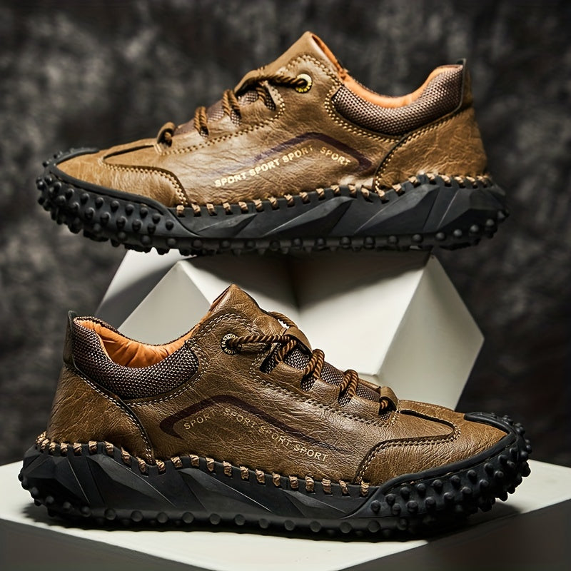 Men's Outdoor Hiking Shoes Arch Support Non Slip Travel Sneakers