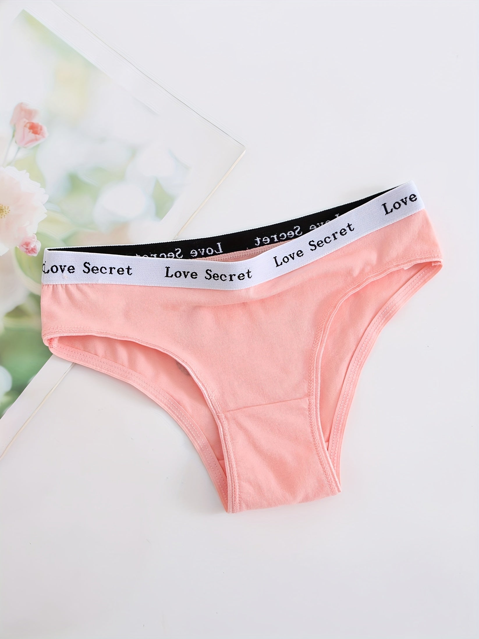 6pcs Cat Pattern Hipster Panties Women's Lingerie