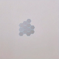 12pcs Hexagon Mirror Wall Stickers DIY Apartment Decor Easy Apply