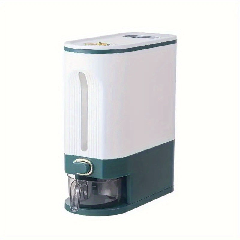 Large Capacity Clear Rice Bucket Airtight Storage Container