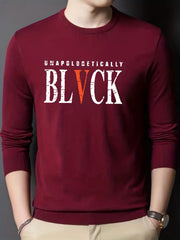 Men's Casual Knitted Sweater Warm Crew Neck Pullover