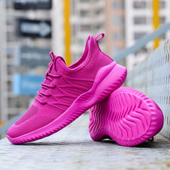 Women's Mesh Breathable Sports Shoes Lightweight Non slip Sneakers