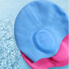 2pcs Silicone Ear Protection Waterproof Swimming Cap for Water Sports