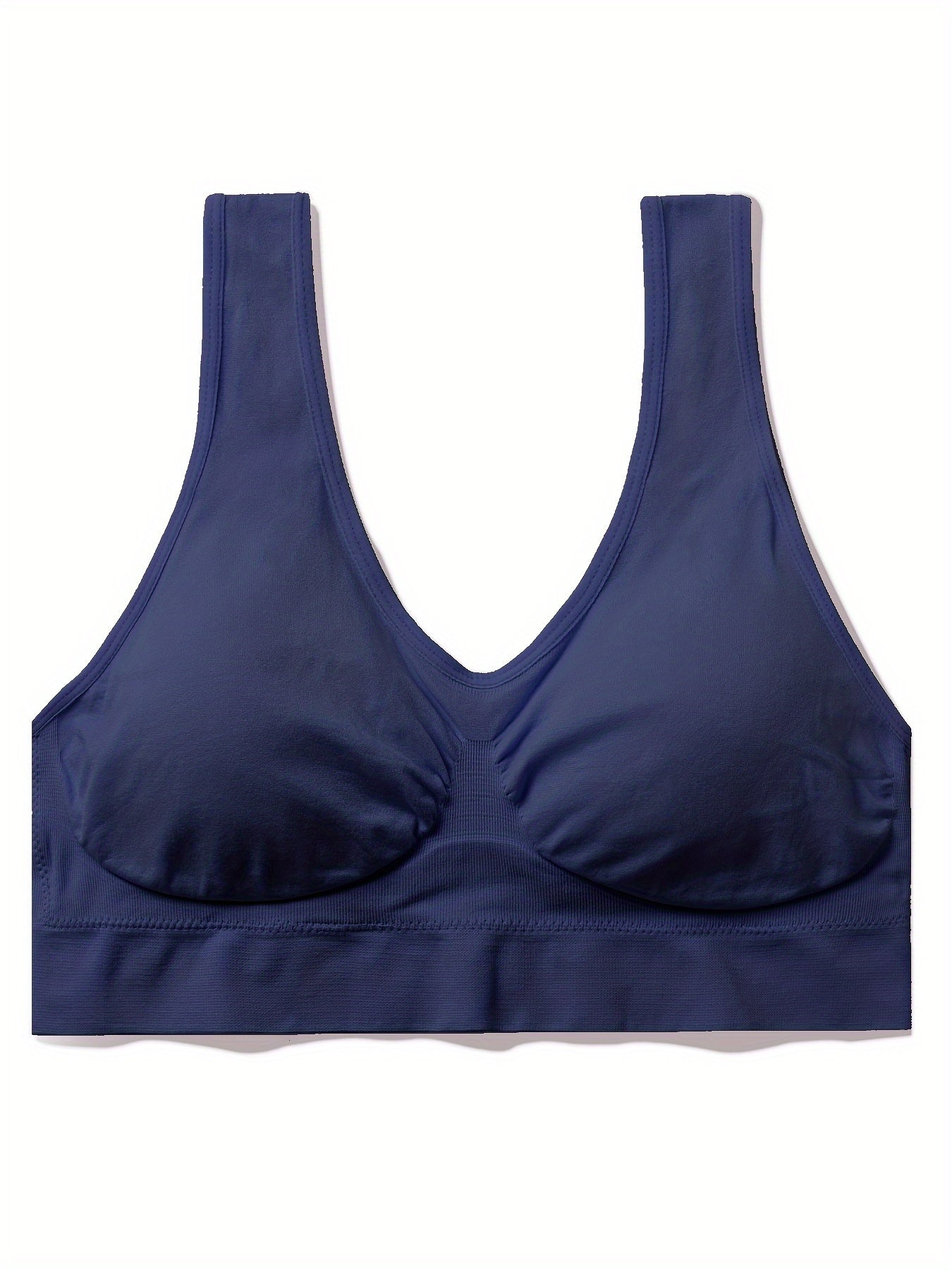 Seamless Sports Bra Medium Stretch Yoga Running Bra