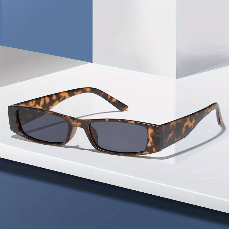 Y2K Rectangle Frame Sunglasses UV400