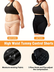 Women's Compression Shorts with Pockets & Butt Lifting