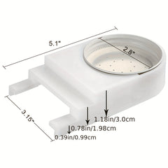 Plastic Bee Feeder Entrance Feeder with Lids Beehive Feeder