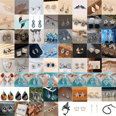 Random Jewelry Gift Bag Pendant Earrings Rings Surprise