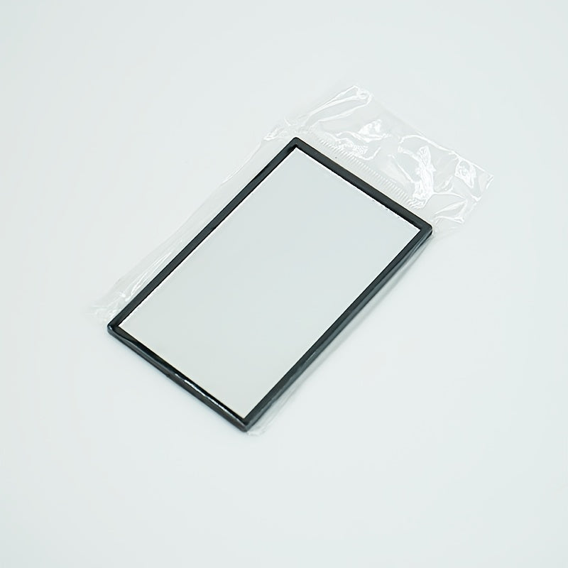 Portable Rectangular Pocket Mirror for Travel and Home Use