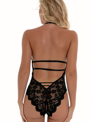 Sexy Lace Teddy Bodysuit Lingerie Negligee