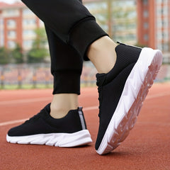 Men's Lace up Sneakers Athletic Shoes Running Shoes