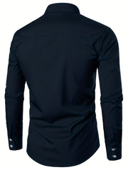 Floral Printed Men's Casual Shirt Regular Fit Long Sleeves