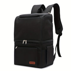 Portable Backpack with Thermal Insulation for Cold Beverages
