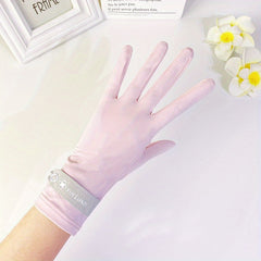 Women's Sun Protection Gloves Cooling Cycling UV Protection