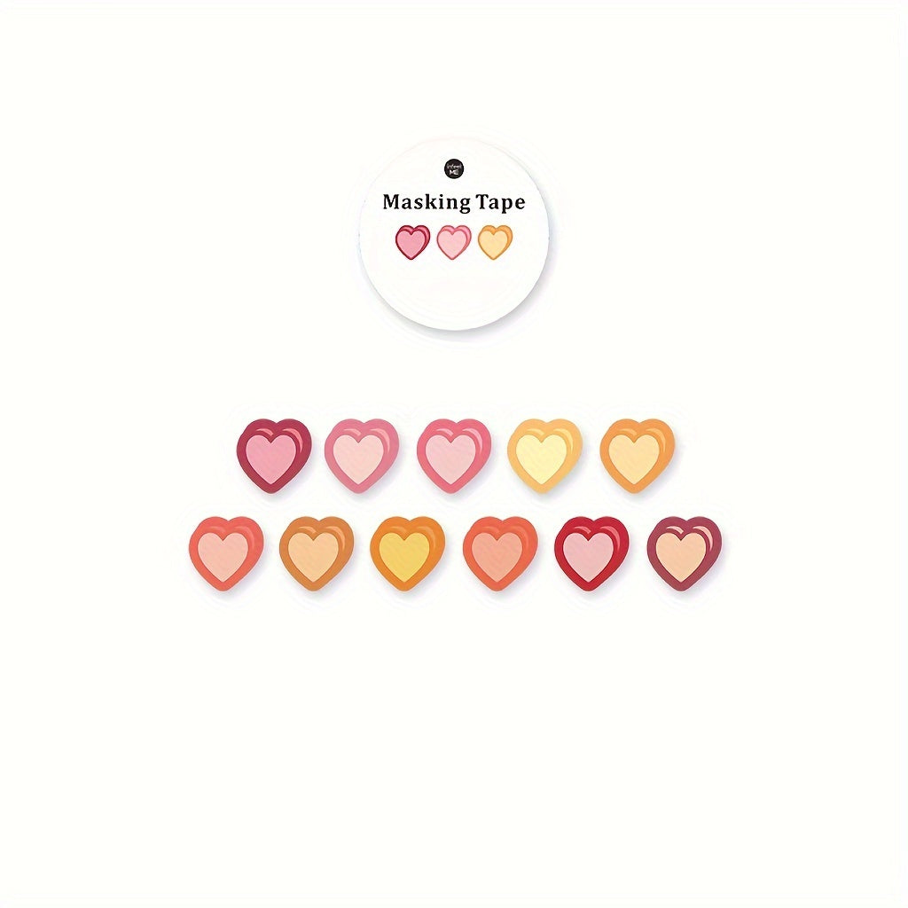 Love Confession Washi Tape Stickers Set - 100pcs