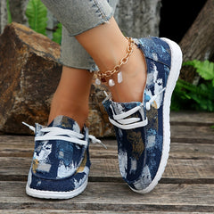 Women's Graffiti Canvas Shoes Lightweight Sports Shoes