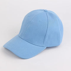 Blank Baseball Cap Solid Sports Cap Dolman Hat
