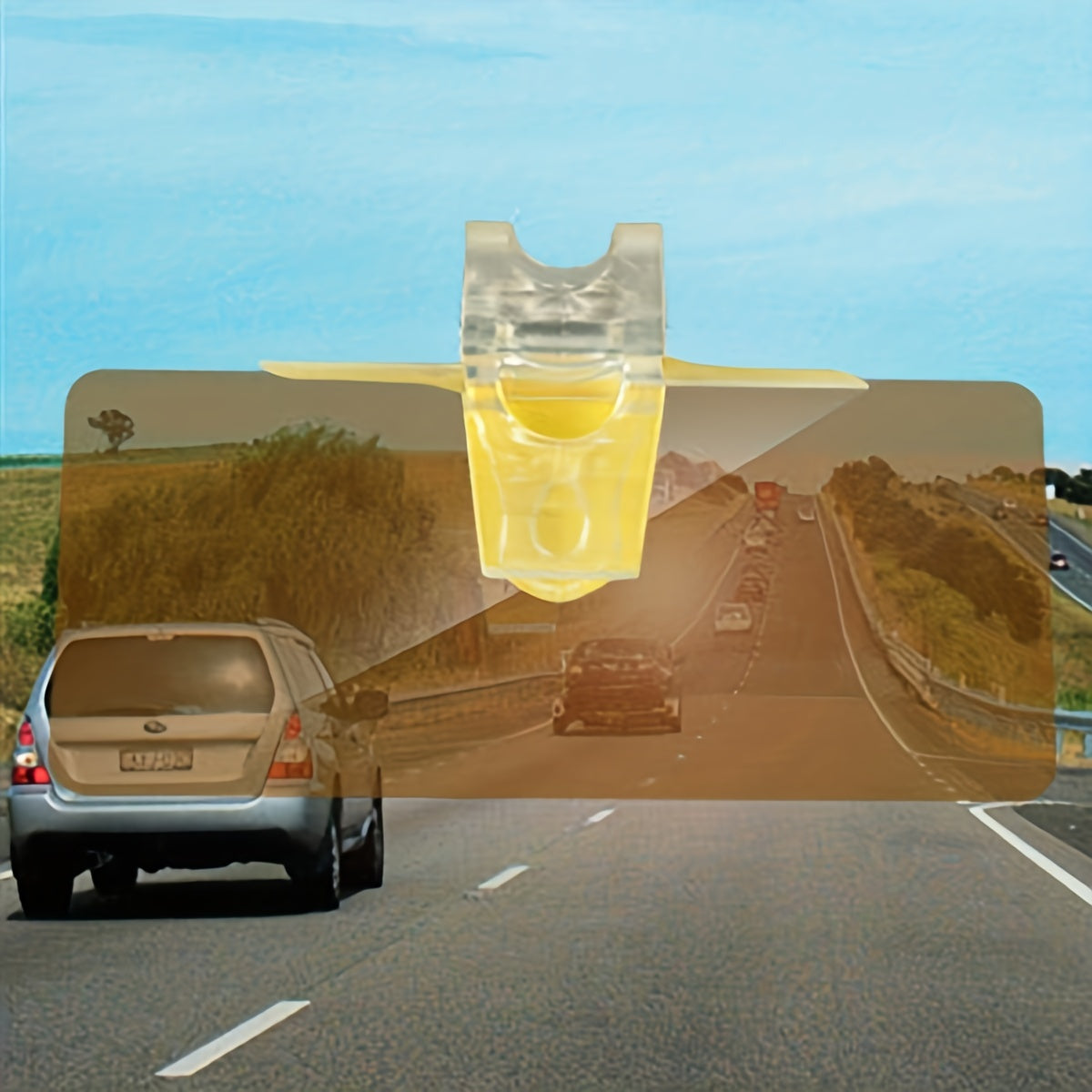 Night Anti Glare Visor 2 In 1 Sun Block Shield For Driving Goggles