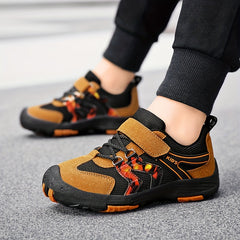 Boy's Breathable Running Shoes Non Slip Soft Sole Sneakers For Kids