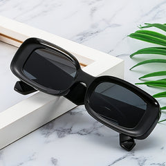 Square Sunglasses Hip Hop Thick Frame Sunshade For Men And Women