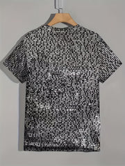 Men's Anchor Graphic T Shirt Comfortable Stretchy Crew Neck Tee Summer