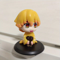 Set Of 5 Anime Figures Toys Children's Fan Series Desktop Accessories