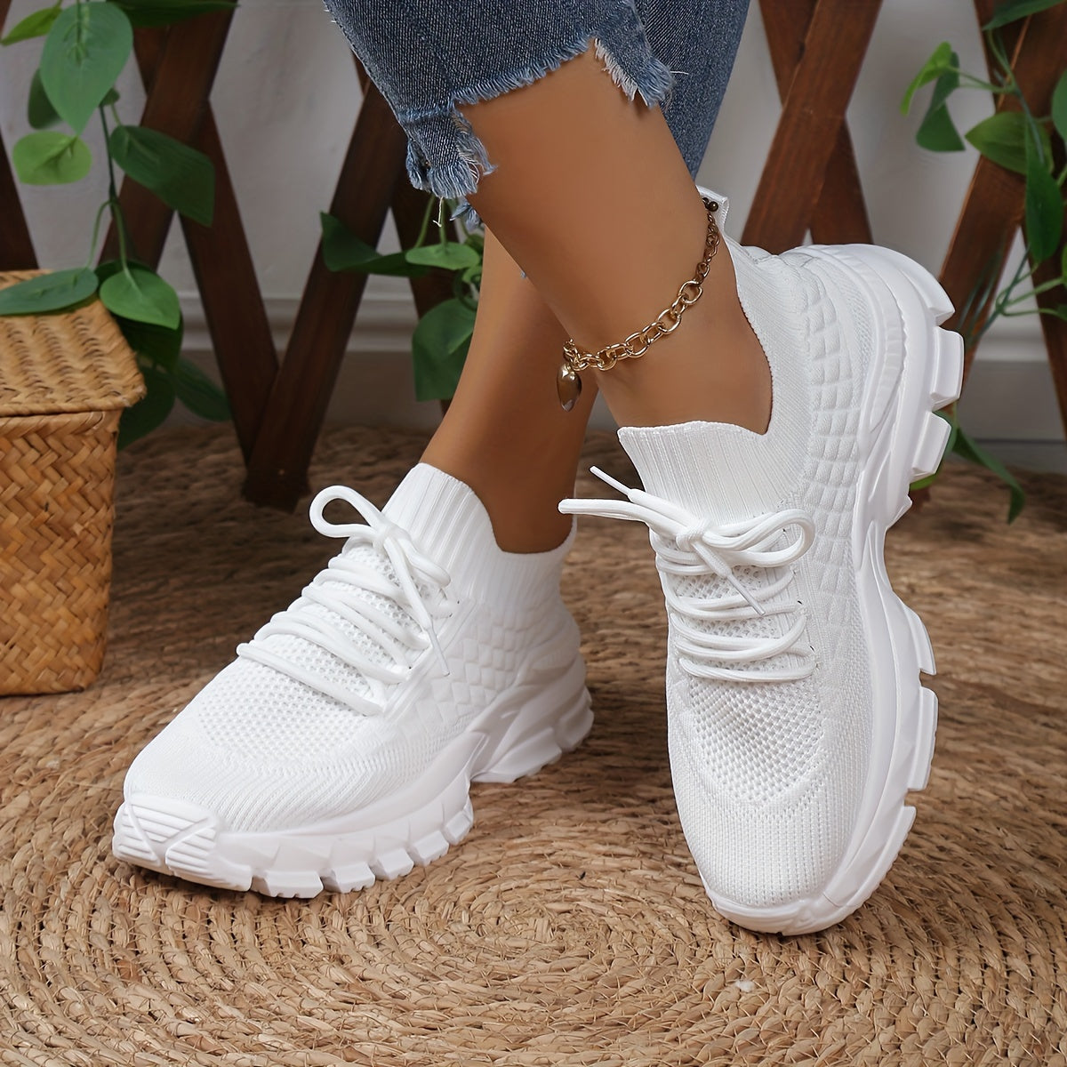 Women's Mesh Breathable Sports Shoes Non slip Travel Shoes