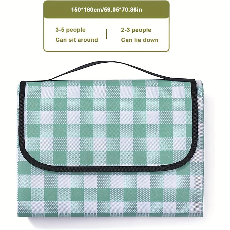 Waterproof & Sandproof Beach Blanket for Camping Park & Travel