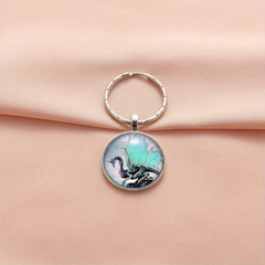 Vintage Flying Dragon Keychain For Boys Bag Wallet Charm Accessories