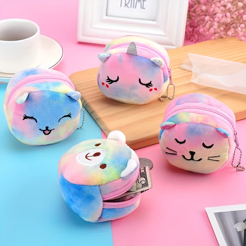 Cartoon Lipstick Storage Bag Coin Purse Wallet Bags for Girls