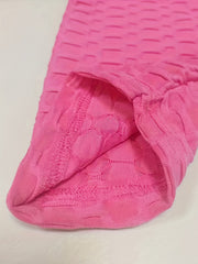 Girls' Jacquard Knit Stretch Shorts for Street Outfit