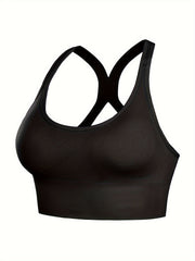 Wireless Sports Bra Push Up Running Workout Lingerie