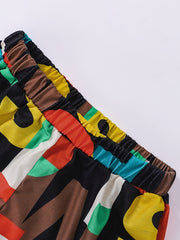 Boys Letter Pattern Shorts for Summer Kids Clothes