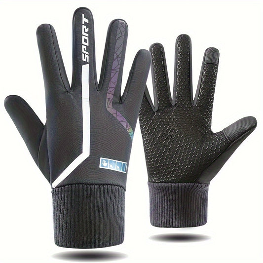 Winter Cycling Gloves Touch Screen Warm Outdoor Sports Gloves