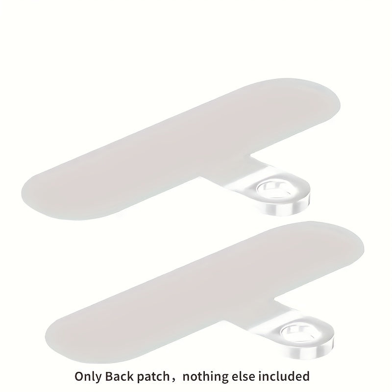 2pcs Mobile Phone Lanyard Clip Gasket Anti-lost Accessories